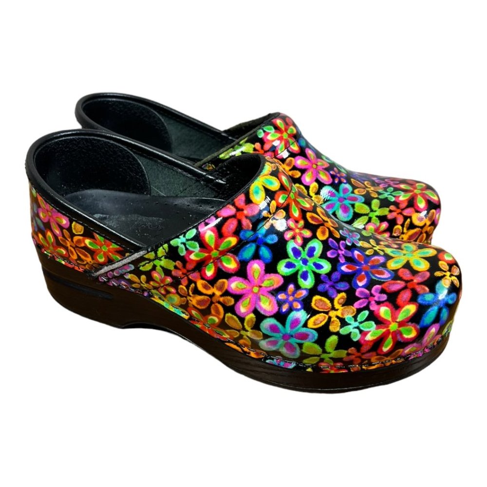 Funky Floral Dansko‎ Shoes